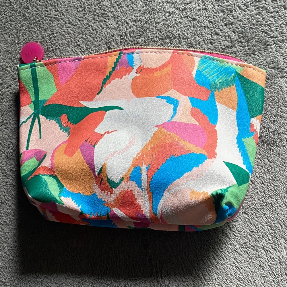 Ipsy Multicolor Abstract Cosmetic Bag